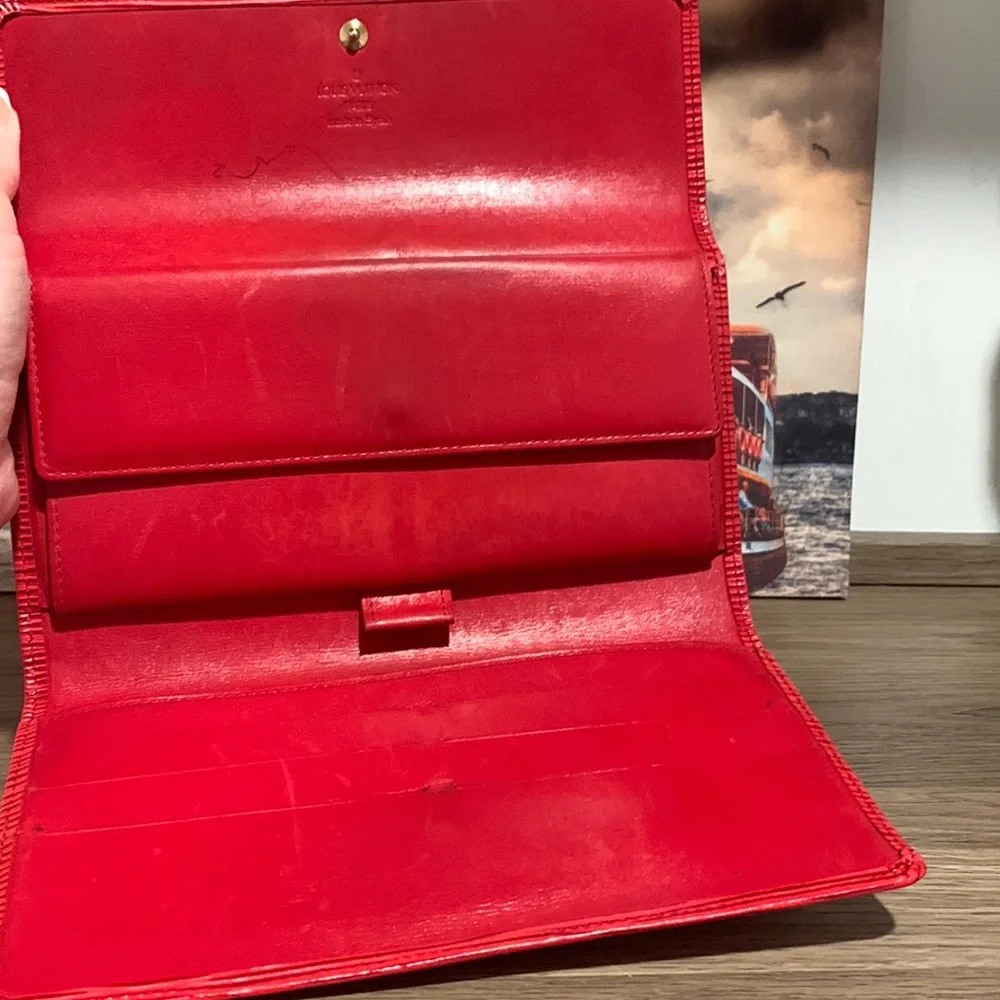 ❤️Sold❤️Louis Vuitton Epi Leather Porte Trésor International Wallet - Picture 9 of 13